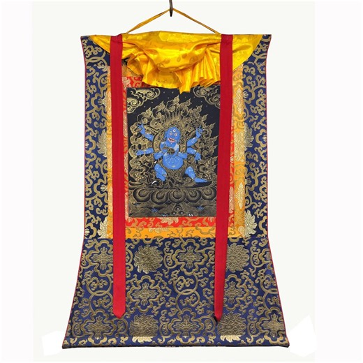 Mahakala Thangka Painting - Etsy