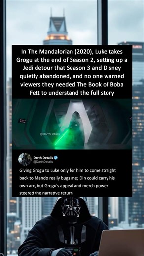 Why Does Grogu Return To Mando?