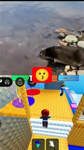 Slap Tower Challenge Gone Wrong 🤯 #shorts #roblox #viral