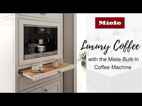 Best Built-In Coffee Machines with Miele