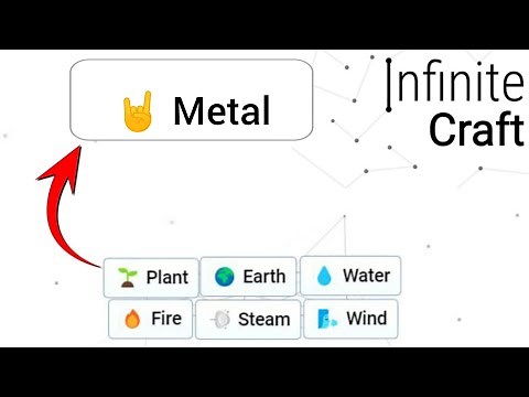 How to make Metal in infinite craft | infinity craft