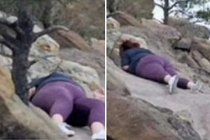 Woman reviews leggings that didn't rip when she ‘slid down a MOUNTAIN’
