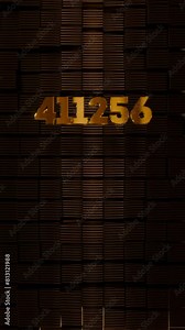 600k Vertical Art-Deco Celebration video introduction counter for the reaching 600000 subscribers, followers or likes. Also can be used in marketing, such: lottery, discounts and promotions.