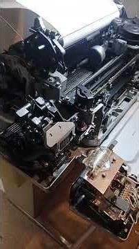 Teletype M33 Printer Tests - The Making Of