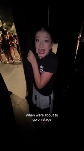 nervous pee 🫰#dancers #concert #fyp #scared