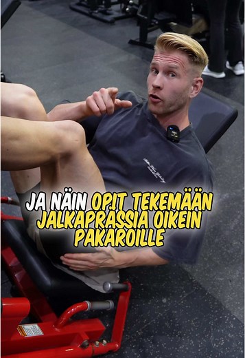 Tehokas jalkaprässi: Vinkit pakaroiden kasvattamiseen