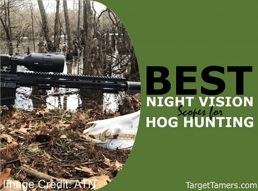 7 Best Night Vision Scopes For Hog Hunting In 2021 (Pros & Cons)