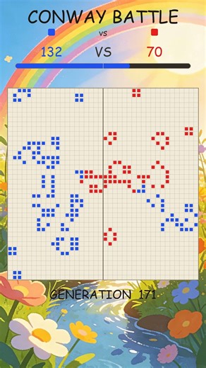 Conway's Game of Life – Two Forces. One Winner.