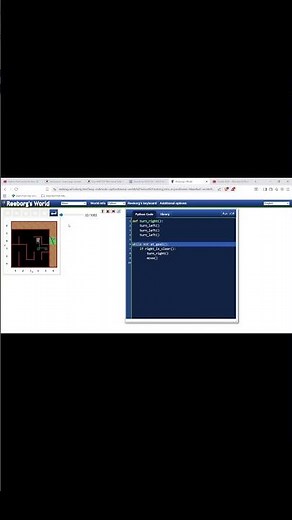 Python Maze Solved With Logic 🧠😄 🔥 #programming #python #coding #computerscience #correctcoding