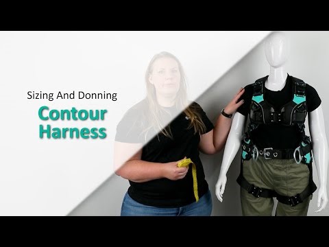 Contour Women's Harness Sizing & Donning