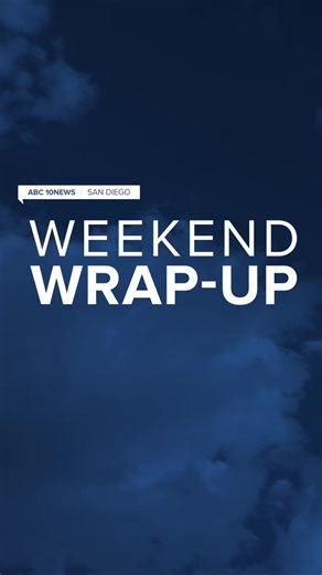 ABC 10News anchor @goatwasser is here with your Weekend Wrap-Up, catching you up on the major stories you may have missed over the weekend. ✅Severe weather & it's impact on holiday travel ✅Subway sandwich shop robbed at gunpoint ✅Peace talks between Russia & Ukraine in