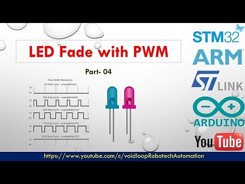 04 PWM with STM32 || LED Fade || || Arduino || || BluePill ||