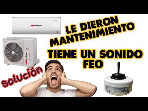 My air conditioner (mini split) makes a strange sound | SOLUTION