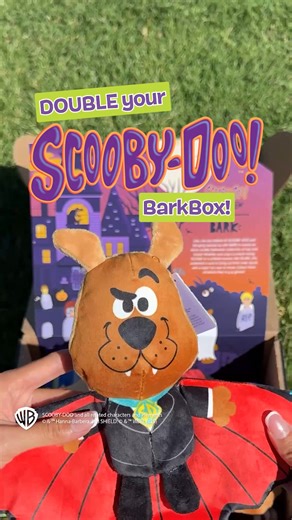 12K views | Welcome back to BarkBox, Scooby-Doo™! This box may be haunted by double the toys and treats (upgraded for free!), but it’s no match for your favorite dog detective. Join today and you’re guaranteed to get Scooby-Doo™ Halloween as your first BarkBox, with exciting new themes every month. | BarkBox | Facebook