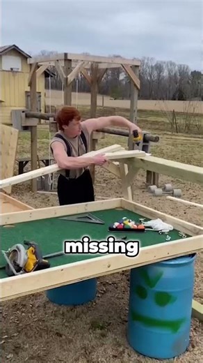 He Built His Own Gym Instead of Buying One (@will.hartzell1)