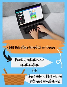 Summer Picnic in the Park Event Flyer Template, Editable and Printable Instant Download Community Picnic in the Park Flyer Template - Etsy