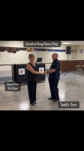 This is a lead and follow Carolina Shag Dance Step. It is performed with a basic shag step and it is easy to learn. Join us! | Louise Ratcliffe Bailey Dickson