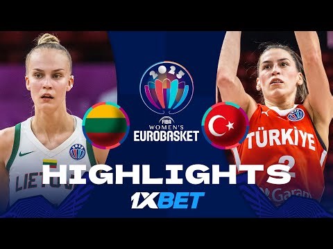 Turkey 🇹🇷 dominate Lithuania 🇱🇹 for 7th place finish at #EuroBasketWomen 2025!
