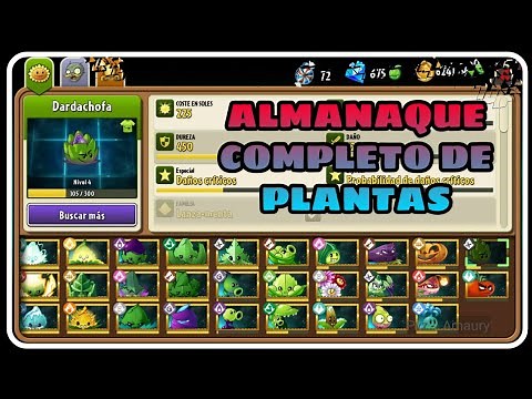Almanaque completo de plantas, Plantas vs Zombies 2 - Marzo 2020