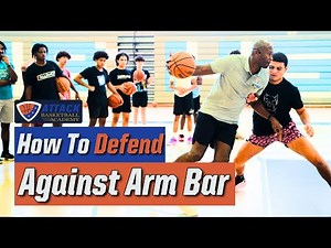 How To Defend Against The Swim Move or Arm Bar in Basketball