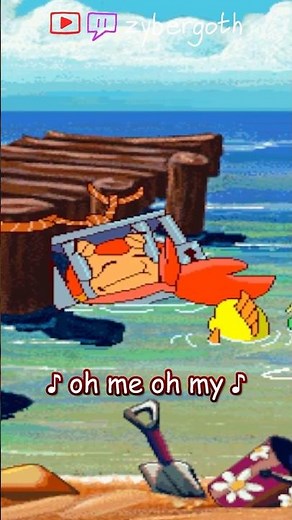 is this crab french or italian?? | game: freddi fish 1 #retrogaming #nostalgia