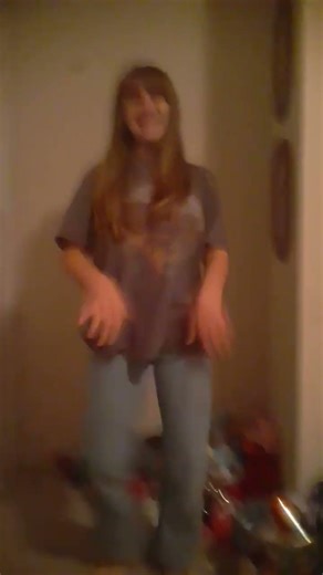 my bff/cousin was filming me! love her so much ❤