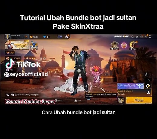Tutorial Ubah Bundle Bot Jadi Sultan di Free Fire
