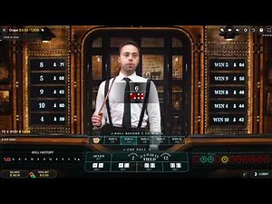 Craps Live Casino Game by Evolution