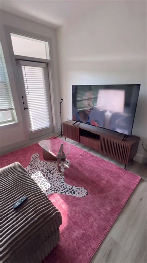 I remember when I was just surviving and praying for better days. Now I get to look around at the home I’ve created for me and my son and just say, thank You, God. 🥹🤎 It may look like a rug, a coffee table, a TV stand and a few decorations, but to me, it represents so much more. It’s peace. It’s stability. It’s creating a space that finally feels like home. It’s watching pieces of the life I prayed for slowly come together. I’m still building. I’m still growing. I still have so many prayers I’