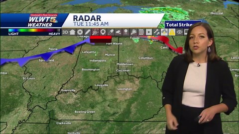 Storms to bring frequent lightning, heavy rain and gusty wind to Cincinnati