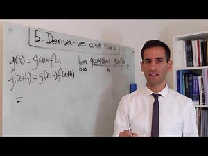 5.2.5 - Product rule: proof from first principles