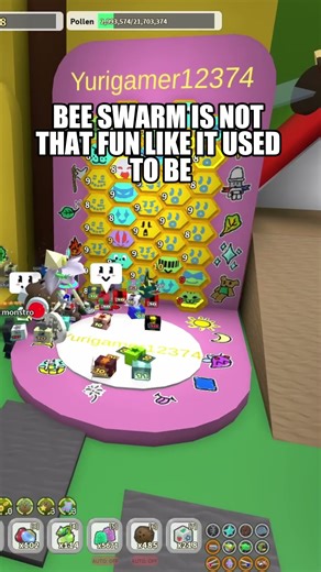 I CAN'T EVEN BLAME HACKERS ANYMORE IN ROBLOX BEE SWARM SIMULATOR #shorts