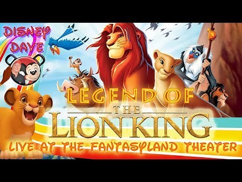 Legend of the Lion King LIVE at the Fantasyland Theatre Walt Disney World