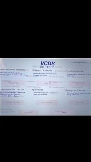 Fallo imborrable VAGCOM. Consejos por favor 🙏🏼