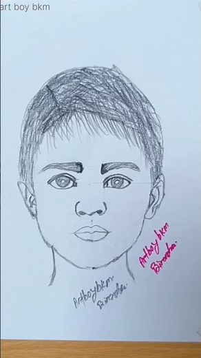 How to Draw: Handsome & Cute Boy Face (Slow & Simple)