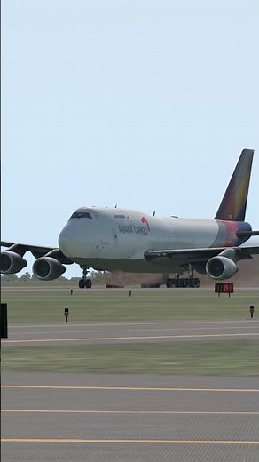 747 DUSTY TAKEOFF – Queen of the Skies DISAPPEARS in a BROWN CLOUD! | X-Plane 11
