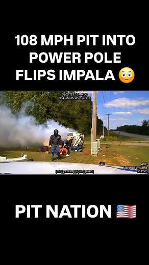 Pit Nation | Arkansas State Trooper Chases Down Chevy Impala at speeds over 100MPH - Trooper uses PIT Manuver to disable the vehicle ending Pursuit 🚔🇺🇸... | Instagram