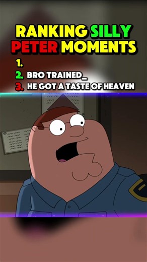 Ranking Silly Peter Griffin Moments Part 2 #familyguy