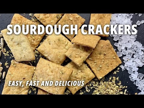 How to make Amazing Sourdough Crackers