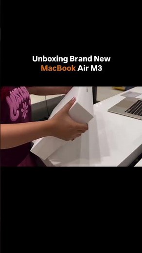 "Unboxing New MacBook Air M3 | Apple Laptop Review" #AppleUnboxing #MacBookAirM3Review