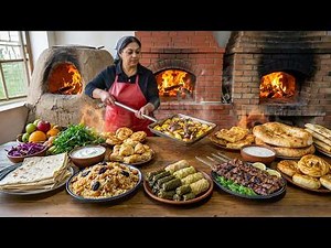 In Just One Day, an Azerbaijani Woman Creates 18 Dishes for Her Guests