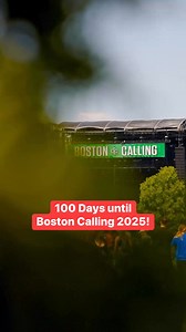 🚨 100 DAYS TO GO 🚨 The countdown is on until we kick off the best weekend of the year at the Harvard Athletic Complex! Tag your festival crew & tell us who you’re psyched to see live! | Boston Calling Music Festival