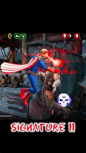 Homelander MK Mobile Gameplay 😱 All Signature Moves #MKMobile