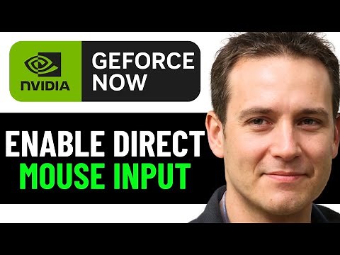How To Enable Direct Mouse Input On Geforce Now 2025! (Full Guide)