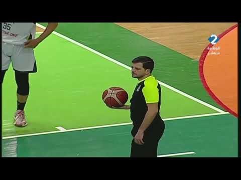 كرة السلة: شبيبة القيروان - النادي الافريقي الشوط الثاني