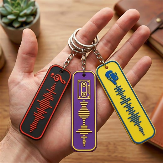 Custom Song Code Keychain, Personalized 3D PVC Music Tag With Icon, Scannable Spotify Keyring, Anniversary Gift for Boyfriend Girlfriend - Etsy