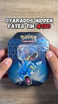 Pulling $5,000 WORTH of Pokemon Cards! (Day 66) Gyarados Hidden Fates Tin Pack Opening #shorts