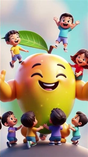 🍋Mango Song for Kids | Color, Taste, Benefits | Fun 3D Fruit Song | மாம்பழம் பற்றிய குழந்தைகள் பாடல்