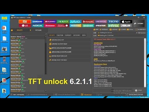 TFT Unlock Tool V6.2.1.1 Free Download 2025