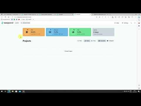 EasyPanel - Como configurar e domínios e apontar para suas aplicações